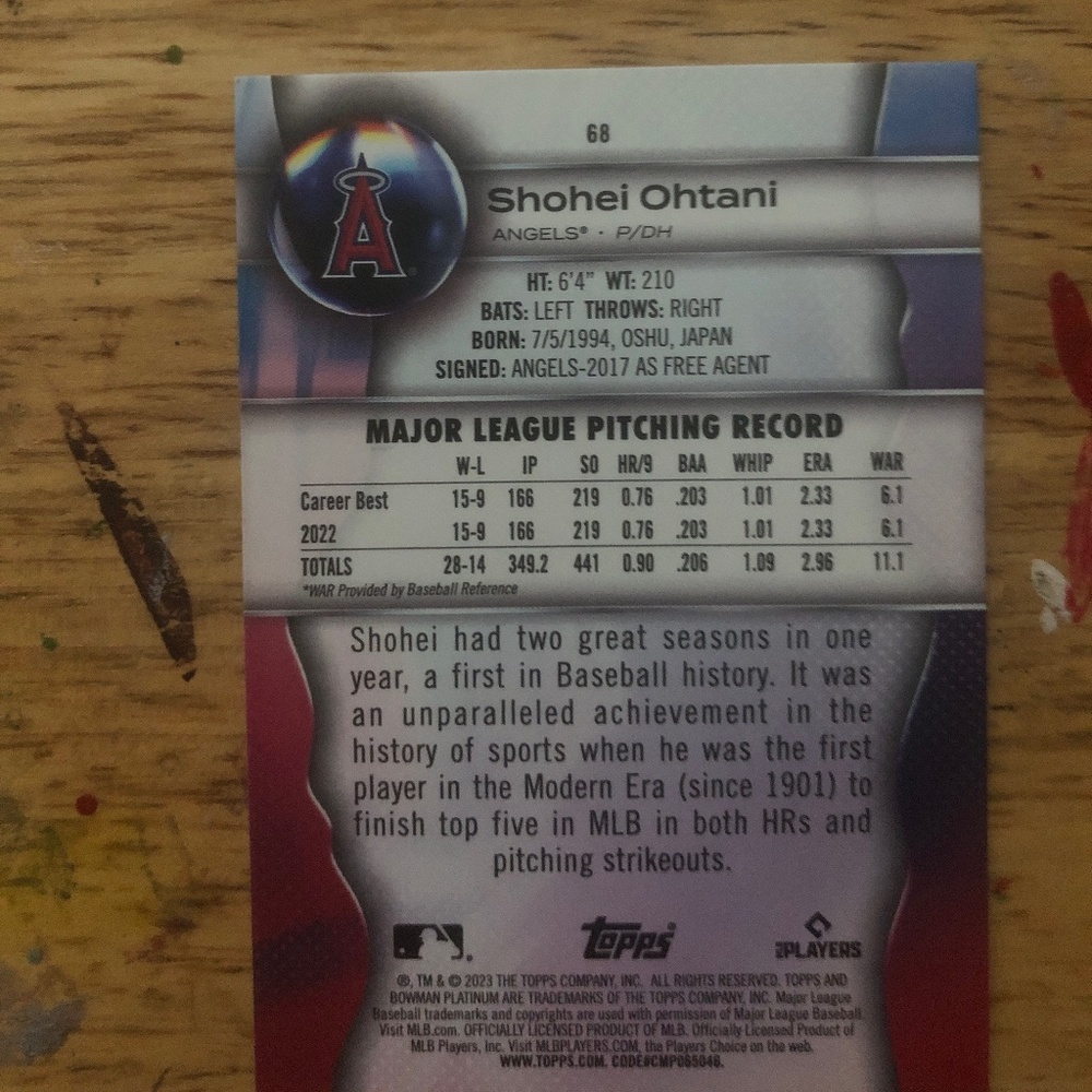 Trading card - Picture 3 of 3